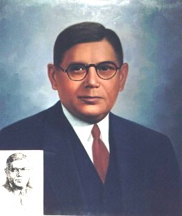 senior oil portrait